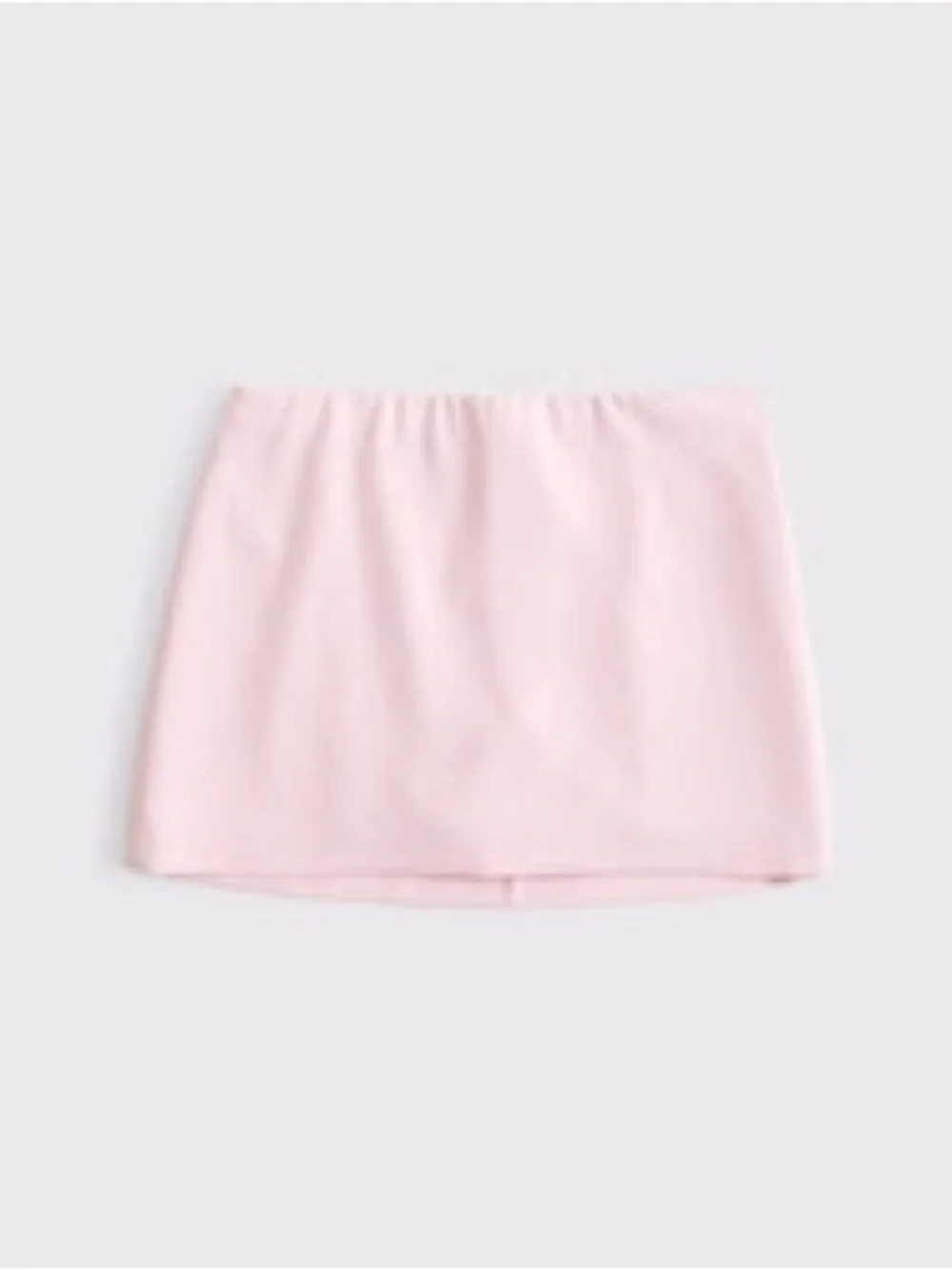 Light Pink Button-Front Skirt Set